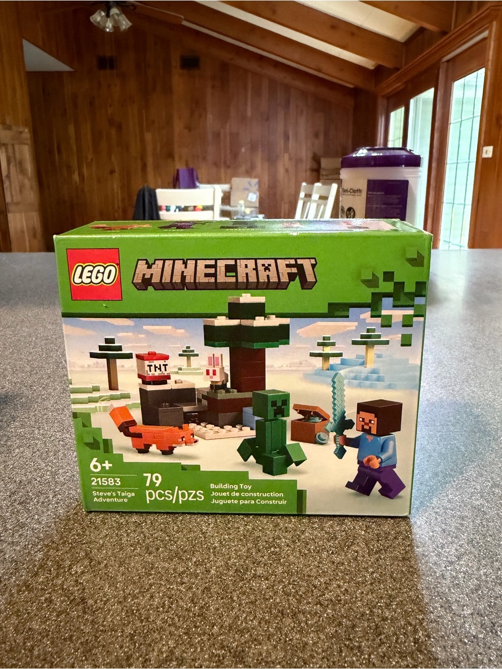 Lego Minecraft Steve's Taiga Adventure Set